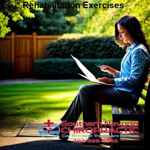 Las Vegas Whiplash Chiropractor Rehabilitation Exercises